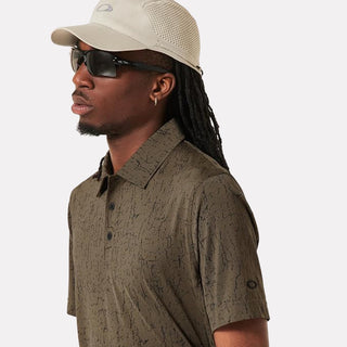 Resist Jacquard Polo T-Shirt
