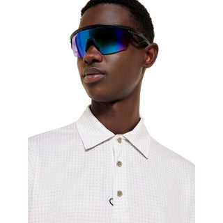 Grid Camo Polo Shirt - Men