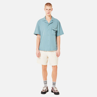 Cuban Collar Short Sleeve Shirt