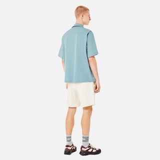 Cuban Collar Short Sleeve Shirt