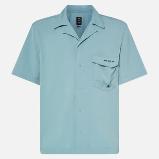 Cuban Collar Short Sleeve Shirt