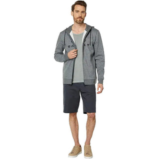 Oakley Bark Full Zip Hoodie 2.0 In New Athletic Grey