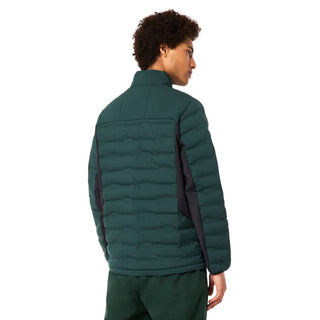 Oakley Ellipse Rc Quilted Jacket In Hunter Green/Blackout