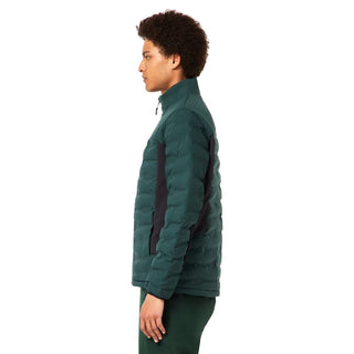 Oakley Ellipse Rc Quilted Jacket In Hunter Green/Blackout