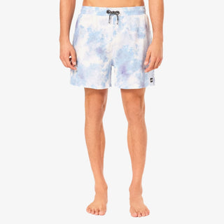 Oakley Deco Palms RC Beachshort In Tie Dye Clouds Lt Blue
