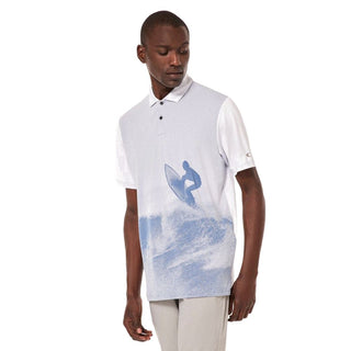 Jacquard Printed Polo - Men