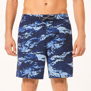 Oakley Camo H2O RC 18" Beachshort In Tiger Mountain Camo Blue