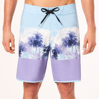 Oakley Palm Florals RC 19" Boardshort In Stonewash Blue