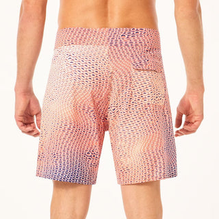 Oakley COSmic Tides 18 Boardshort In Bubble Ellipse Orange/Blue