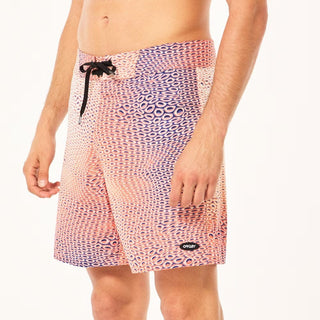 Oakley COSmic Tides 18 Boardshort In Bubble Ellipse Orange/Blue