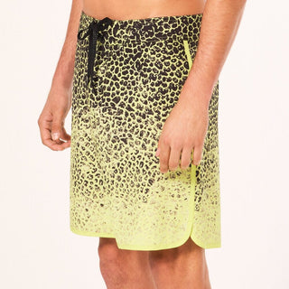 Oakley Session RC 19" Boardshort In Gradient Crackle Black/Yellow