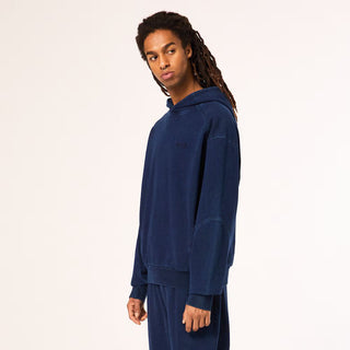 Indigo Side Zip Hoodie