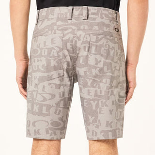 Oakley Golf Transition Ransom Short In Collage Gray