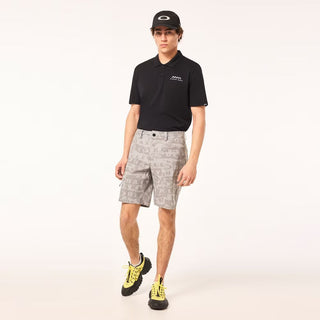 Oakley Golf Transition Ransom Short In Collage Gray