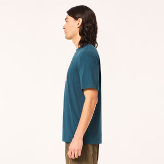 Oakley En New Retro Triangle 1.0 T Shirt In Oil Blue